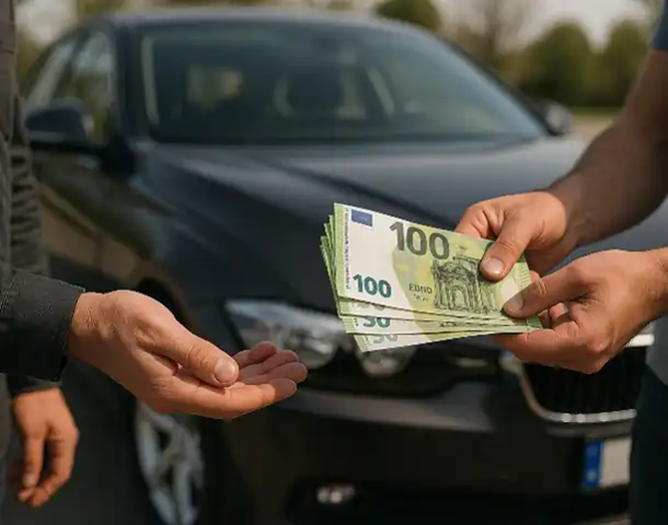 Sofortige Barzahlung beim Autoankauf in Offenburg für Ihr Fahrzeug.